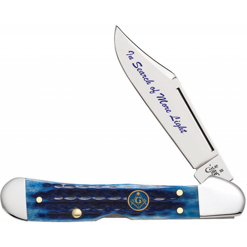 Masonic Mini Copperlock Blue