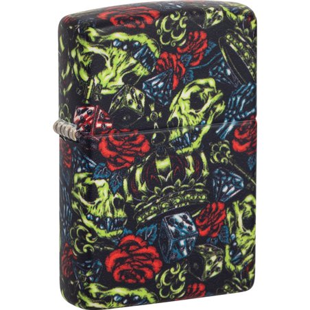 Skull Crown Design Lighter