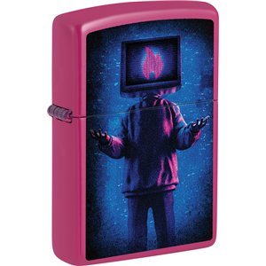 Flame TV Man Lighter