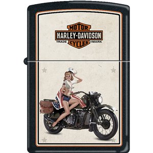 Harley US Marine Pinup