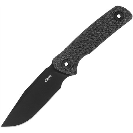 0004 Fixed Blade Micarta Black