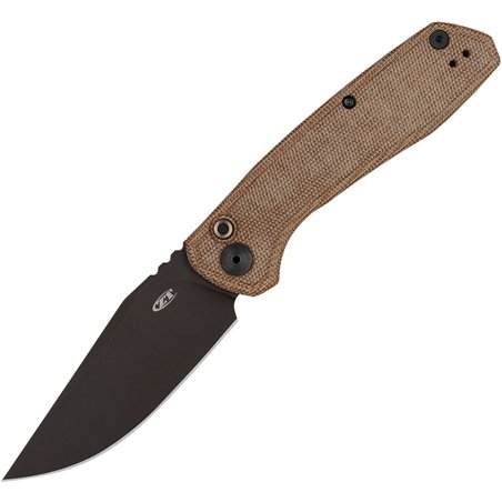 Auto 0512 Button Lock Brown