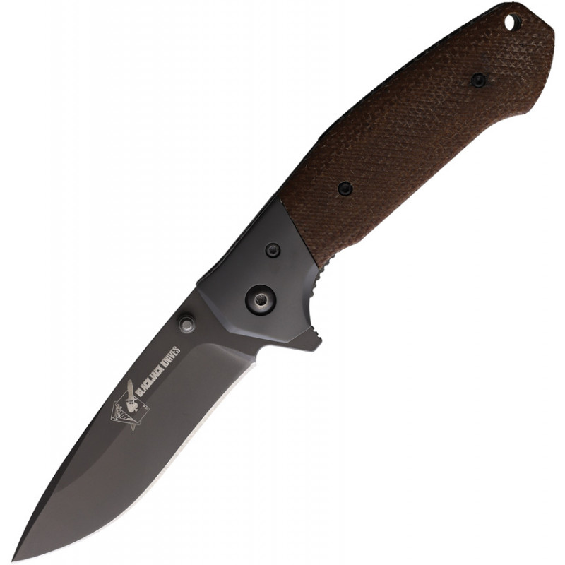 Linerlock Brown Micarta