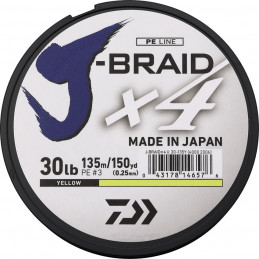 J-Braid Line 30/150 Yellow