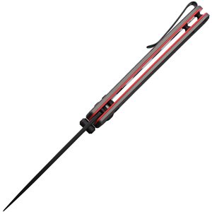 Interlace Slide Lock Gray/Red