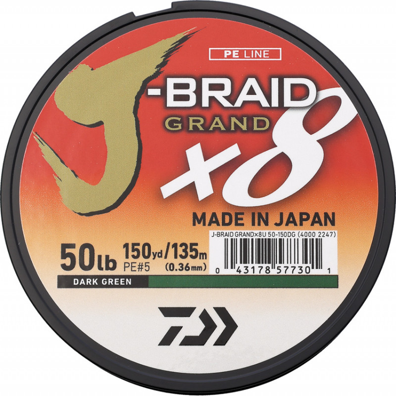 J-Braid Grand Line 50/150 Grn