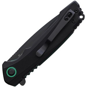 AB Elite Linerlock Blk/Grn