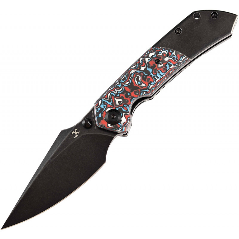 Fenrir Linerlock Red/Blk CF