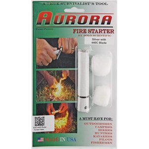 Survival Fire Starter Black