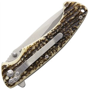 Linerlock A/O Imitation Stag