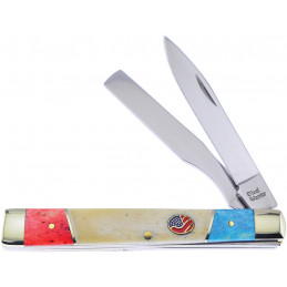 Doctors Knife Red White Blue