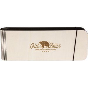 Medium Folder Hand Carved