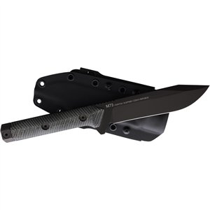 M73 Kontos Fixed Blade Black