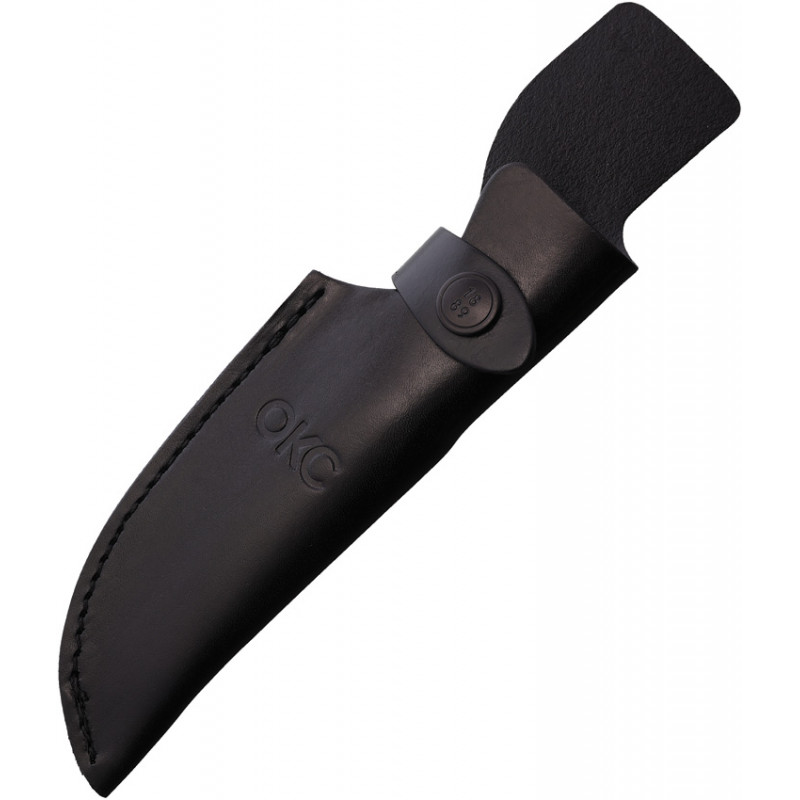 Caper Black Leather Sheath