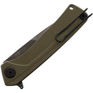 Z100 Linerlock Olive DLC