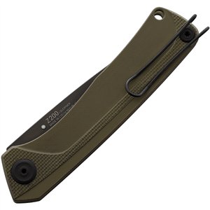 Z200 Linerlock Olive DLC