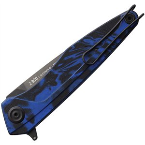 Z300 Linerlock DLC Blue Velvet