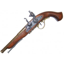 18th Cen Flintlock Pistol Left