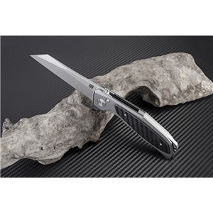 Megahawk Linerlock Gray CF D2