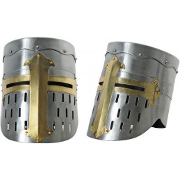 Flat Top Crusader Helmet