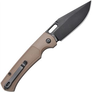 Revel Button Lock Brn FRN