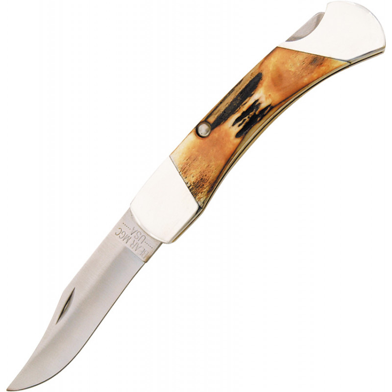 Folding Hunter Stag Bone