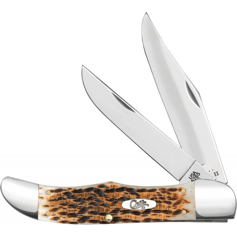 Folding Hunter Amber Bone