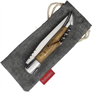 Laguiole Corkscrew Folder Oliv
