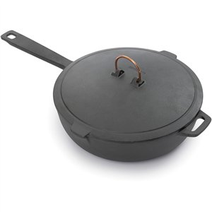 Enamel Lined Cast Iron Skillet