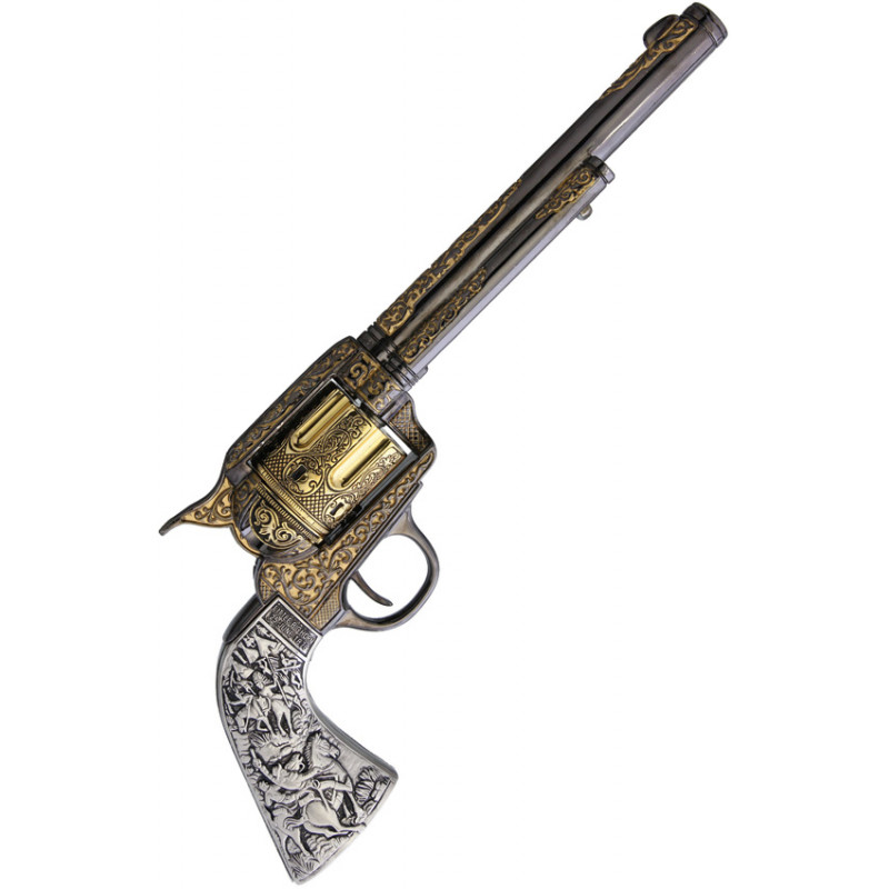 Engraved Cavalry Revolver