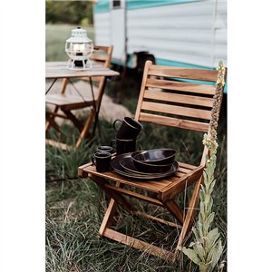 Enamel Bowl Set Charcoal