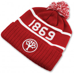 1869 Bobble Hat Red