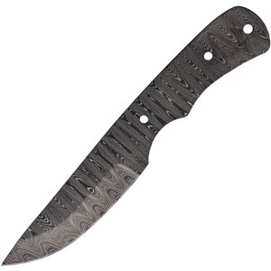 Knife Blank Damascus