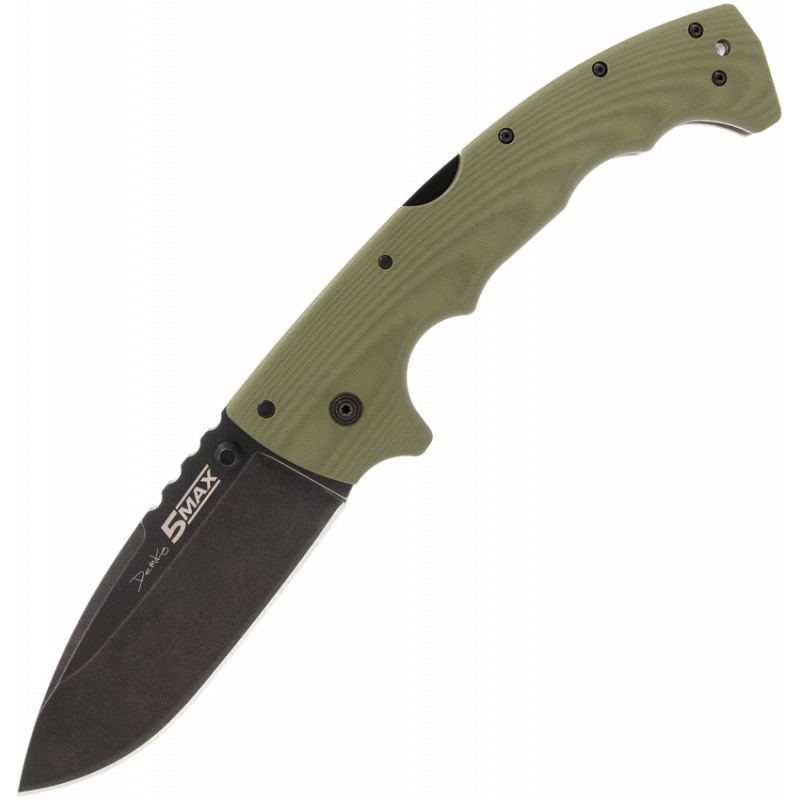 5 Max Lockback OD green