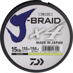 J-Braid Line 15/150 Yellow