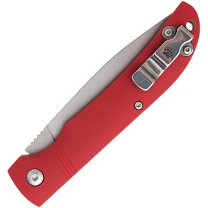 Drop Point Slip Joint Red