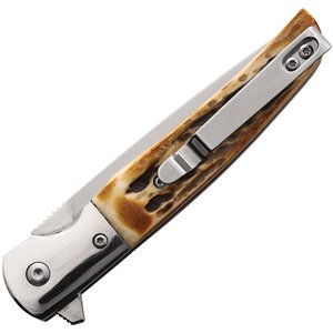 Rancher Linerlock Stag Bone