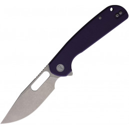 Trinity Linerlock Purple G10