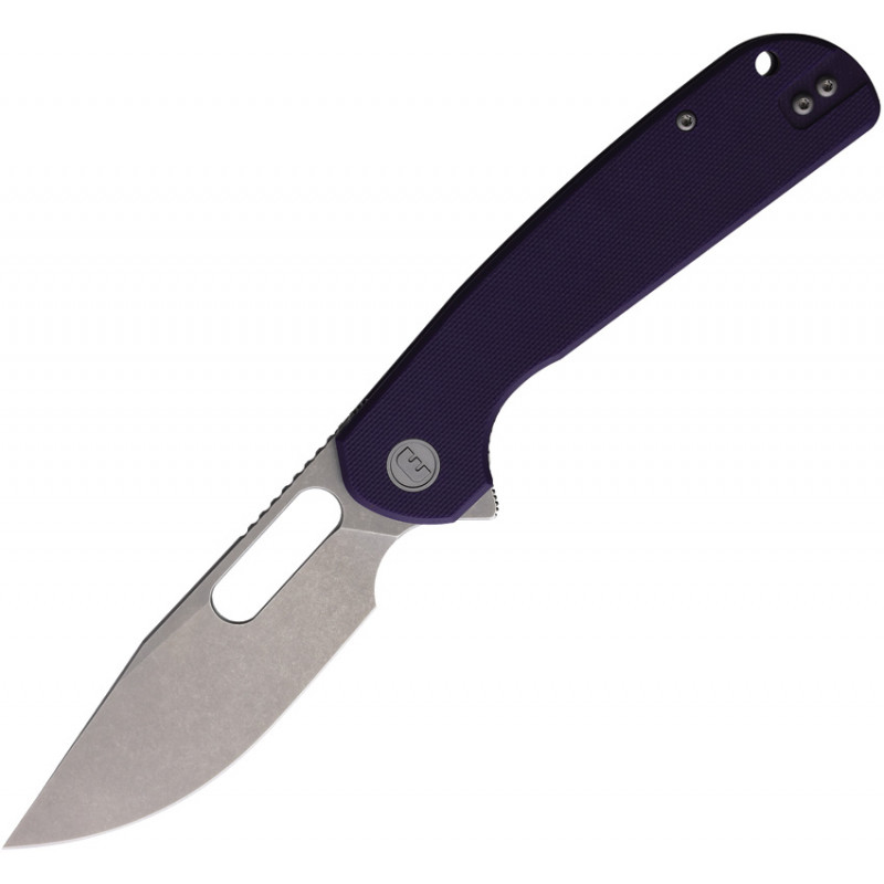 Trinity Linerlock Purple G10