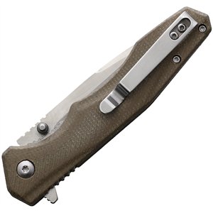 Linerlock Tan S35VN