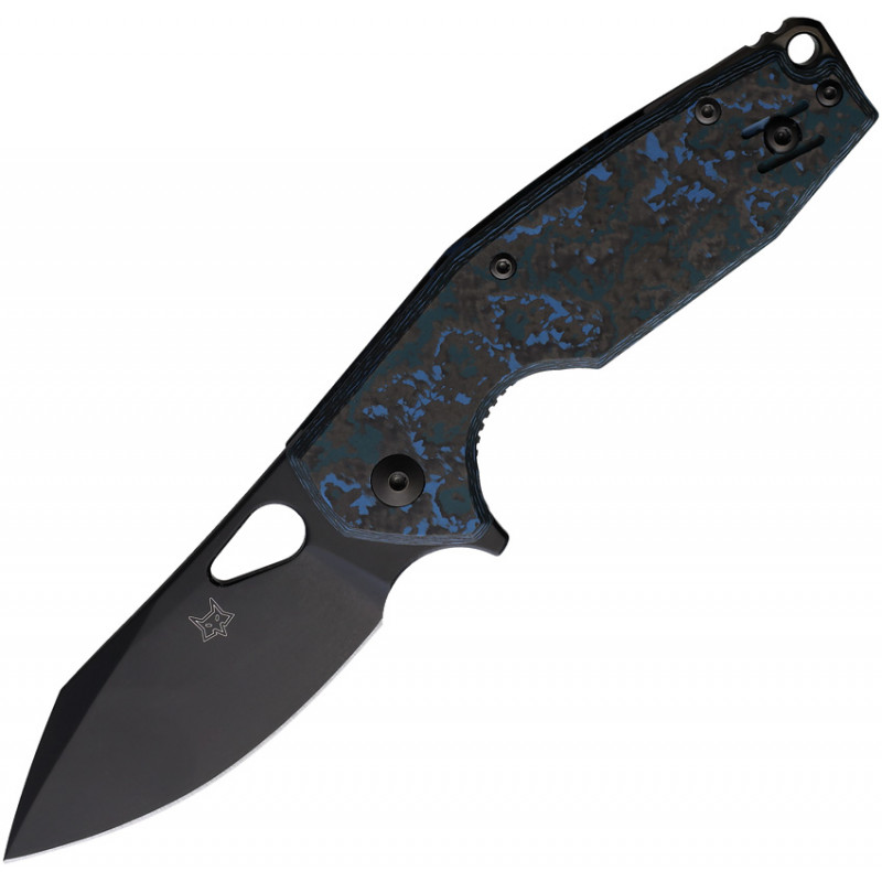 Yaru Linerlock Blue Fat Carbon