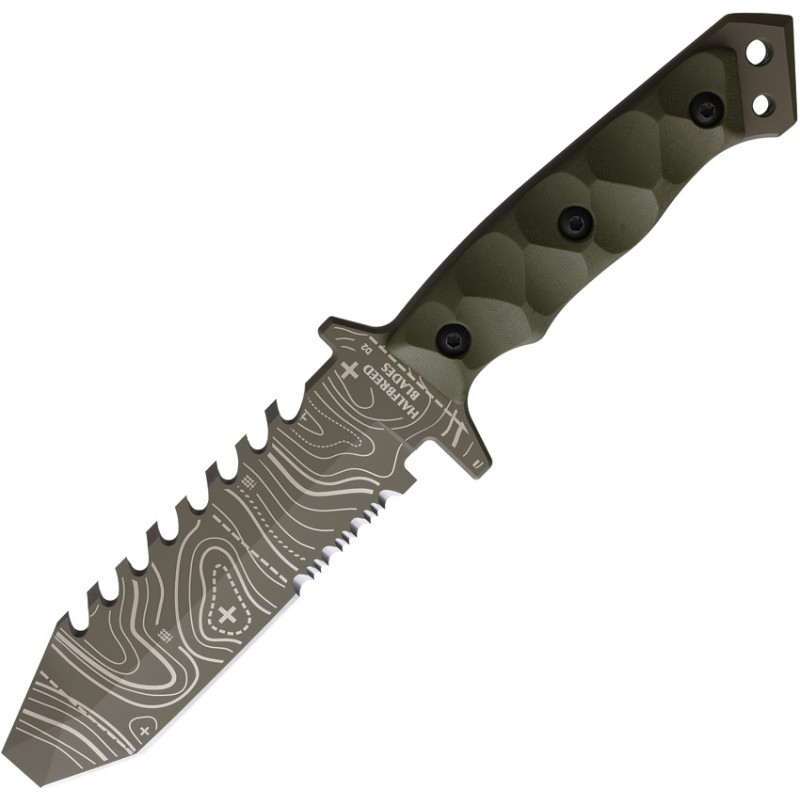 Emergency Rescue Knife Topo