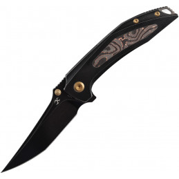 Baku Linerlock Black Copper