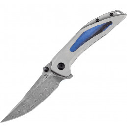 Baku Linerlock Blk/Blue G10