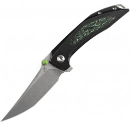 Baku Linerlock Blk/Grn CF