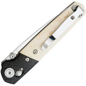 Lawman Slidelock White Bone