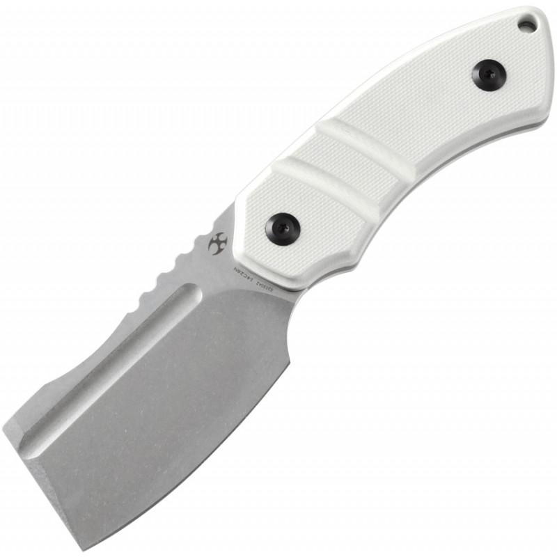 Korvid S Fixed Blade White