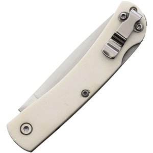Small Lockback White Bone
