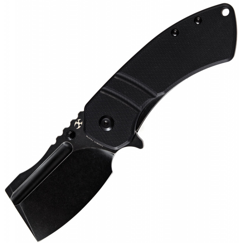 M+ Korvid Linerlock Black G10