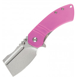 M+ Korvid Linerlock Pink G10